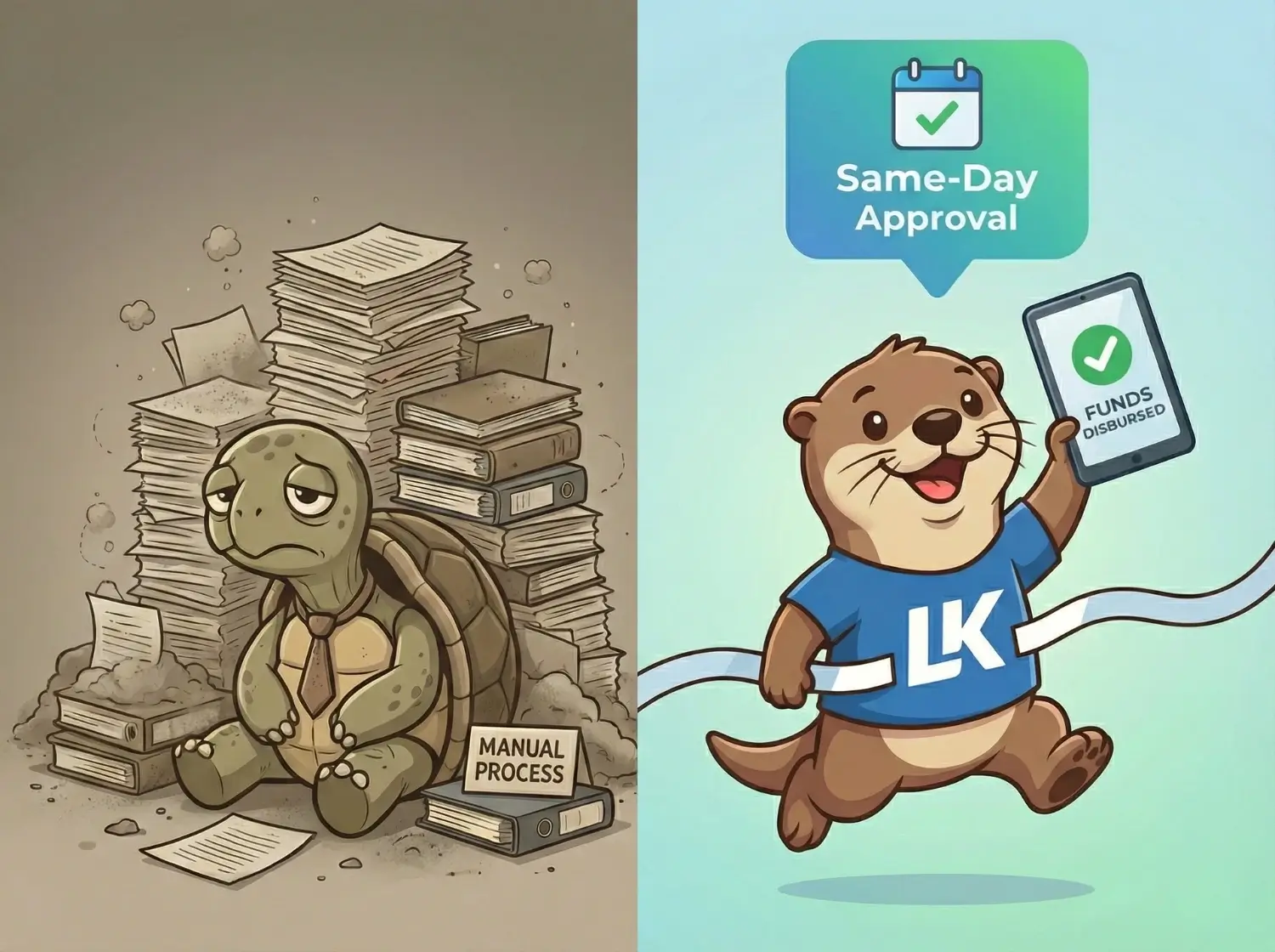 Fast loan approval dashboard